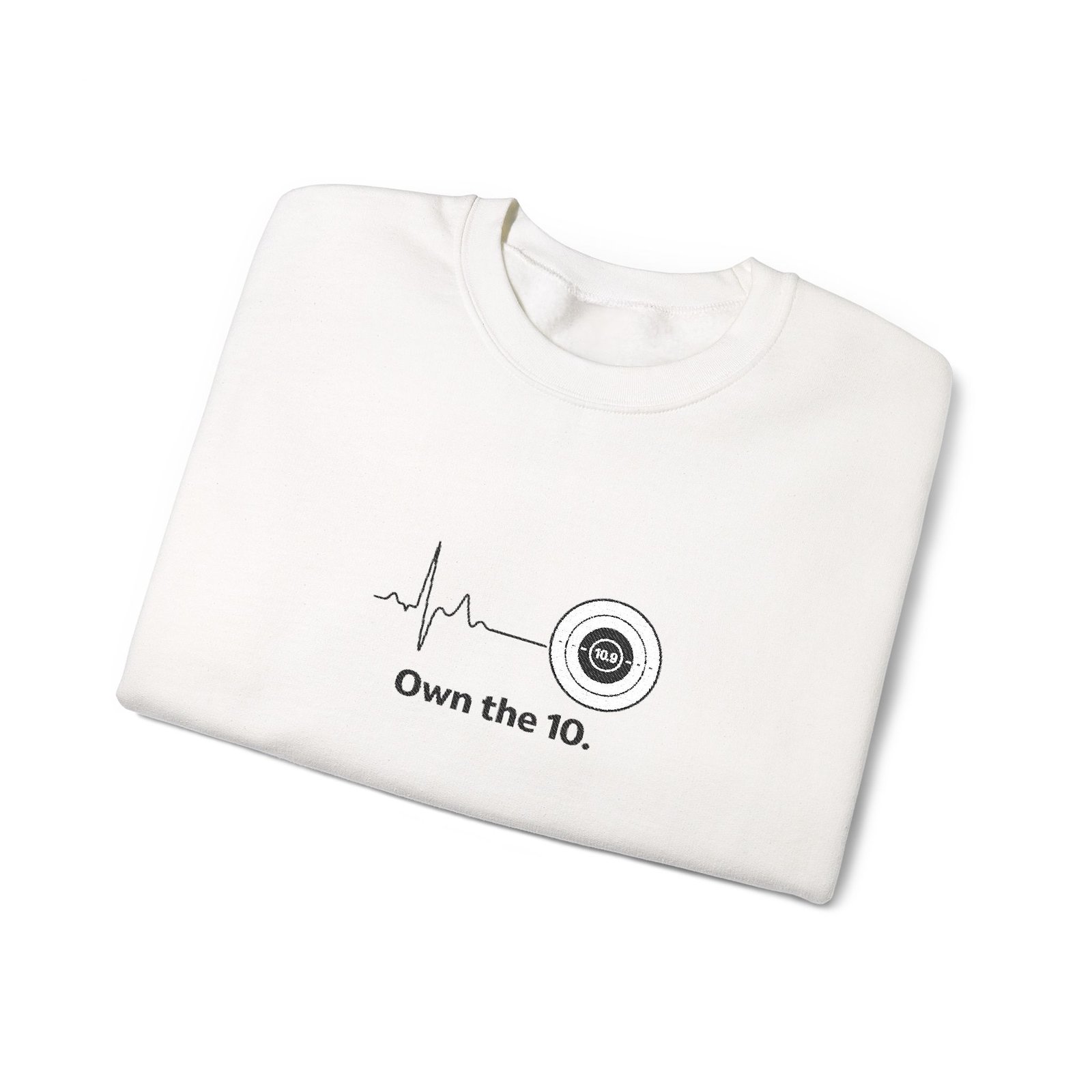 Crewneck Sweatshirt — "Own the 10" - Image 2
