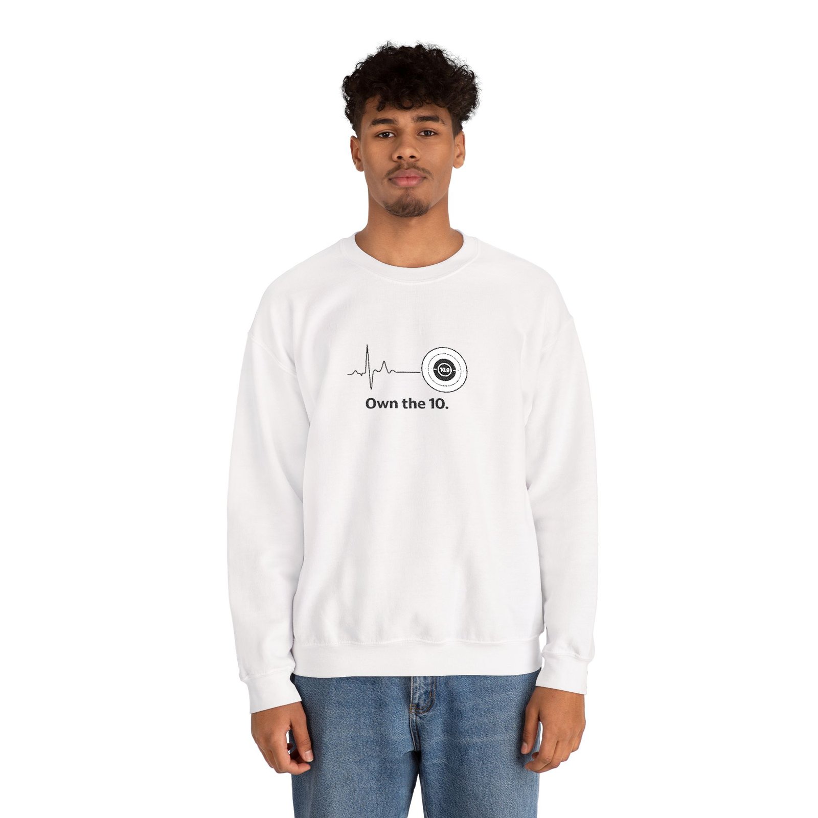 Crewneck Sweatshirt — "Own the 10" - Image 4
