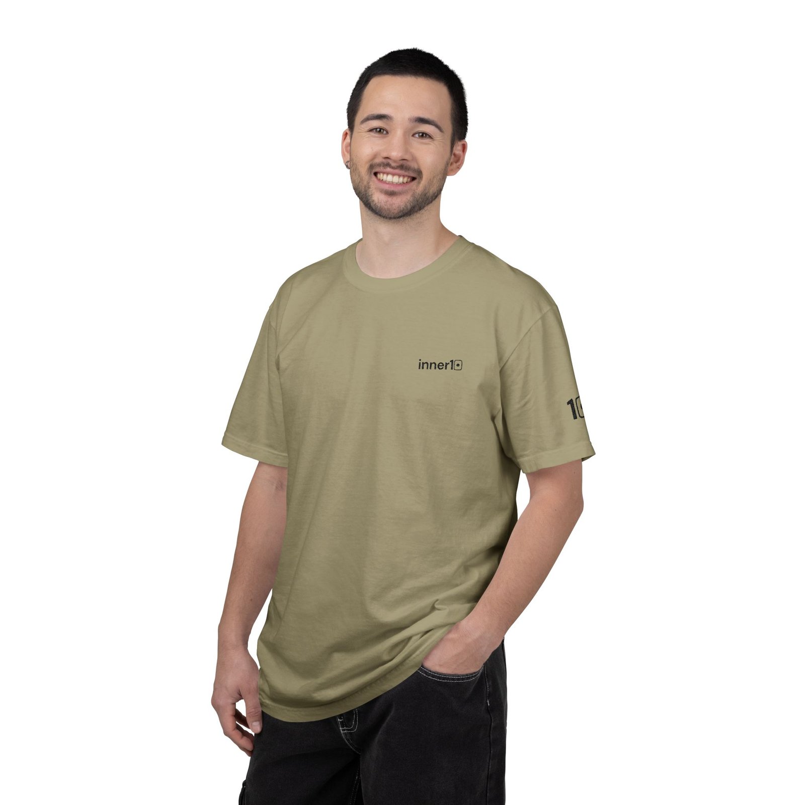 Embroidery Garment-Dyed T-shirt - Image 16